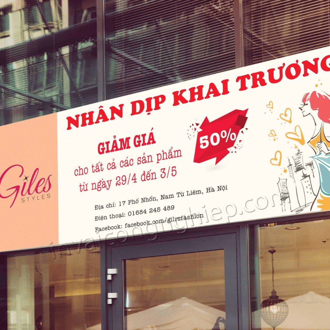 băng rôn quảng cáo