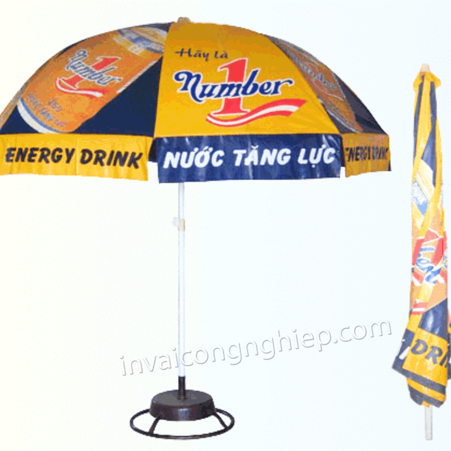 ô dù in tên thương hiệu