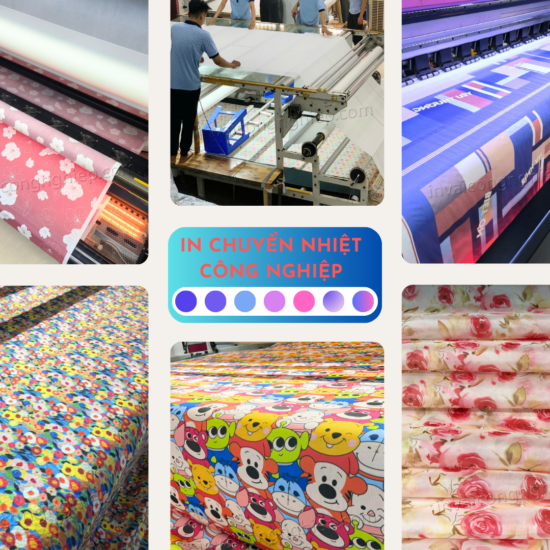in chuyển nhiệt vải cuộn công nghiệp An Việt Phát