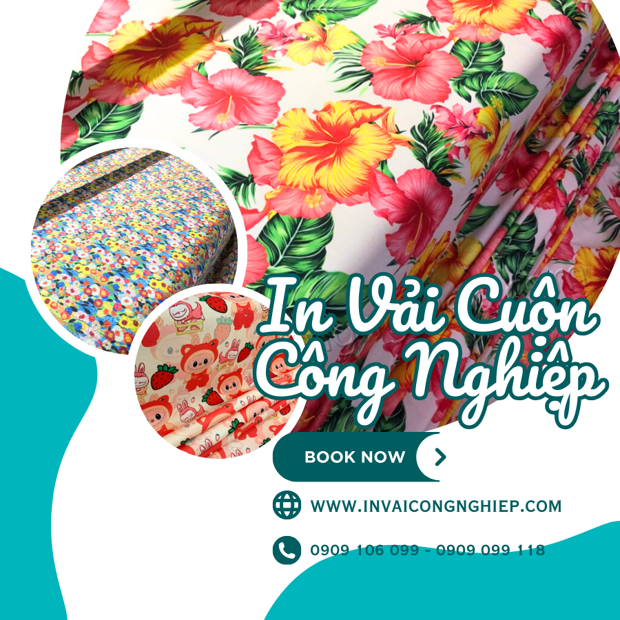 in vải cây, in vải cuộn