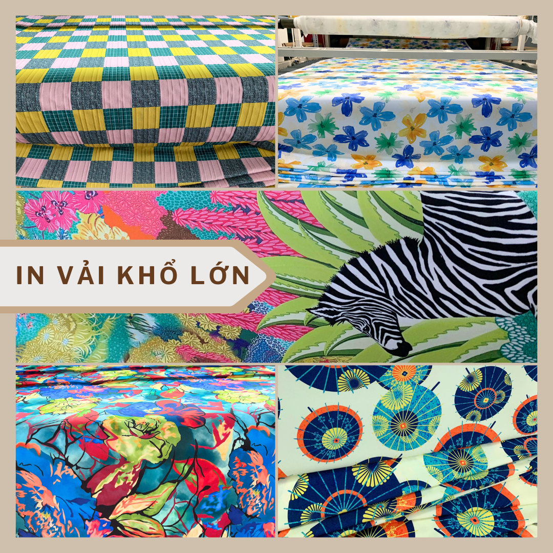 in vải cây, in vải cuộn khổ lớn